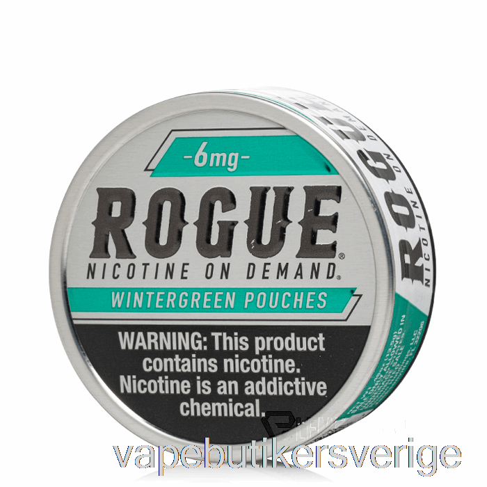Vape Sverige Rogue Nikotinpåsar - Vintergrön 6mg